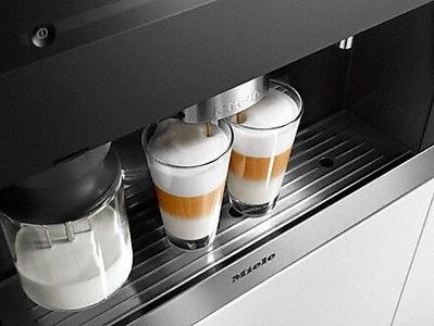 MIELE, Miele Einbau-Kaffeevollautomat CVA 7440, 60 cm, Graphitgrau, Bohnensystem, OneTouch, EasyClick-Milksystem, BrilliantLight, Miele Einbau-Kaffeevollautomat CVA 7440, 60 cm, Graphitgrau, Bohnensystem, OneTouch, EasyClick-Milksystem, BrilliantLight
