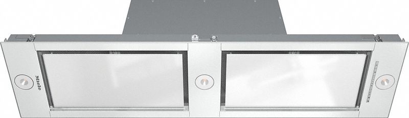 MIELE, Miele DA 2628 BW Dunstabzugshaube Brillantweiss, Miele Lüfterbaustein mit energiesparender LED-Beleuchtung und Tipptasten für komfortable Bedienung. DA 2628