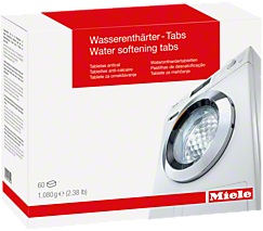 MIELE, Miele Wasserenthärter-Tabs 60 Stk., für Waschmaschinen, Miele Wasserenthärter 60 x 1.08 g