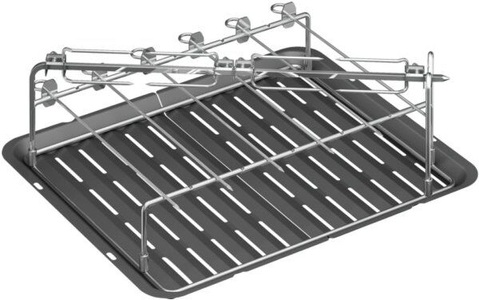 Bosch, Bosch Hez635000 Grillset (Schwarz/Edelstahl), Bosch Grillset HEZ635000