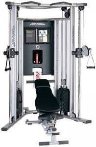 Life Fitness, Life Fitness Kraftstation G7 inkl. Trainingsbank, Life Fitness Kraftstation G7 inkl. Trainingsbank
