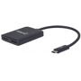 Manhattan, Manhattan 152952 - USB-C auf Dual DisplayPort-Adapter - MST-Hub, 