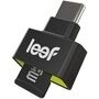 Apple,Google,HTC,Huawei,LG,Microsoft,Motorola,Nokia,OnePlus,Samsung,Sony, Leef - USB C Access-C Micro SD Kartenleser mit Android App (ACC00KK000A1) - Schwarz / Grün, 