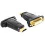 Delock, DeLock HDMI - DVI-I Adapter, Typ: Adapter, Delock Adapter HDMI - DVI-I, 4K/30Hz