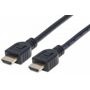 Manhattan, Manhattan HDMI-Kabel 4k@60Hz CL3 zert. geschirmt 1m, 