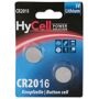 HyCell, HyCell CR 2016 Knopfzelle CR 2016 Lithium 70 mAh 3 V 2 St., 