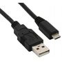 Inline, InLine 31715 - Micro-USB 2.0 Kabel, USB-A Stecker an Micro-B Stecker, schwarz, 1,5m, 