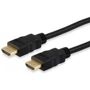 equip, Equip 119371 - HDMI-Kabel 2.0 mit Ethernet - 5m, Equip HDMI Anschlusskabel HDMI-A Stecker 5.00 m Schwarz 119371 vergoldete Steckkontakte HDMI-Kabel