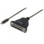 Manhattan, Manhattan USB 1.1 Adapter [1x USB-C™ Stecker - 1x D-SUB-Buchse 25pol.] 152518, 
