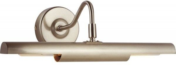 Globo, GLOBO PICTURE Wandleuchte nickel matt, Bilderleuchte, beweglich, Schalter, LxH:365x135, 