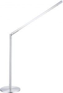 Globo, GLOBO ITANOS Tischleuchte nickel matt, Acryl, nur LED, mit Gelenk, Kabel 1,5m, Schalte, Tischleuchte Itanos