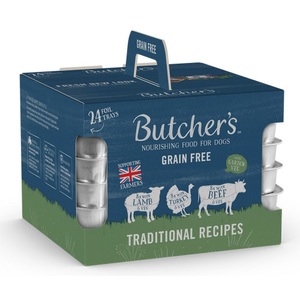 Butchers, Butchers Traditional Recipes Dog Food Trays 150g x 24, Butchers Traditional Recipes Dog Food Trays 150g x 24