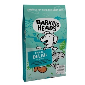 Barking Heads, Barking Heads Fish n Delish Grain Free Adult Dog Food 12kg, Barking Heads Fish n Delish Grain Free Adult Dog Food 12kg