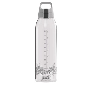 SIGG, Trinkflasche Total Clear ONE MyPlanet Anthracite 1.5 L, SIGG Trinkflasche Total Clear ONE MyPlanet Aqua 1500ml grau