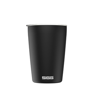 SIGG, Sigg - Thermosbecher 0.3L - Schwarz, Kaffeebecher NESO Pure Ceram Black 0,3L, Thermobecher