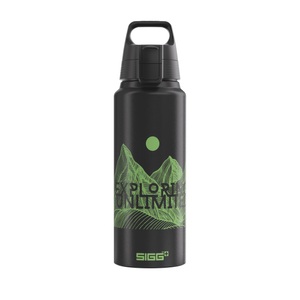 SIGG, Trinkflasche WMB ONE Pathfinder Black 1,0Liter, Trinkflasche WMB ONE Pathfinder Black 1,0Liter