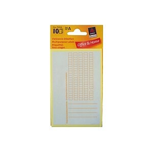 Avery Zweckform, AVERY ZWECKFORM Adress-Etiketten 112x73mm 75258 weiss/gelb 10 Stk., AVERY ZWECKFORM Adress-Etiketten 112x73mm 75258 weiss/gelb 10 Stk.