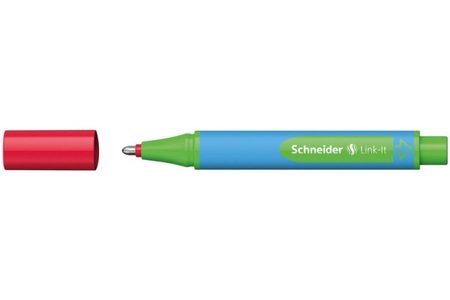 Schneider, SCHNEIDER Kugelschreiber Link-It 004014 002 rot