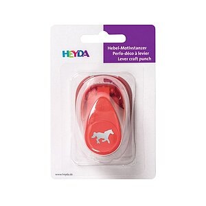 Heyda, HEYDA Motivstanzer klein 1.7 cm 203687461 Pferd, Heyda Motivstanzer klein, 1.7cm, Pferd, 203687461
