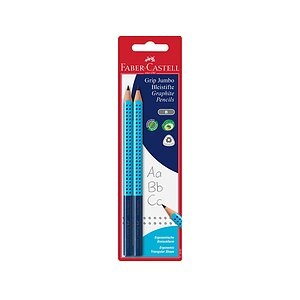 Faber-Castell, FABER-CASTELL Bleistift Jumbo Grip B 111993 4 Farben, Set