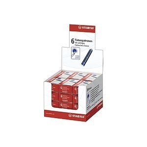 undefined, STABILO Tintenpatronen 6er Set, 