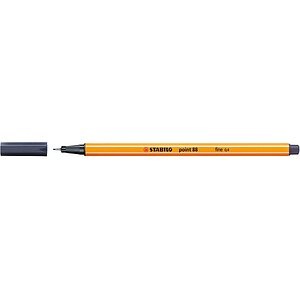 Stabilo, STABILO Fineliner Point 88 88/98 paynesgrau, Stabilo Point 88 Fineliner, paynesgrau, 88/98