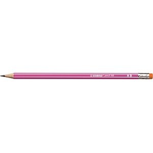 Stabilo, STABILO Bleistift 160 mit Gummi HB 2160/01HB pink