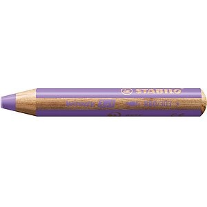 undefined, STABILO woody 3 in 1 pastelllila, STABILO Farbstifte Woody 3 in 1 880/303 pastell lila