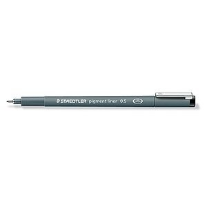 Staedtler, STAEDTLER Pigment Liner 0,5mm 30805-9 schwarz