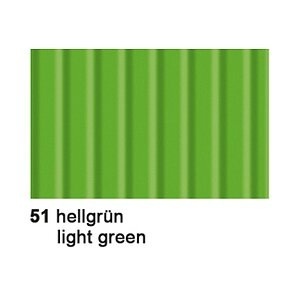 Ursus, URSUS Wellkarton 50x70cm 9202251 260g, hellgrün, URSUS Wellkarton 50x70cm 9202251 260g, hellgrün