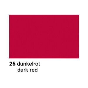 Ursus, URSUS Seidenpapier 50x70cm 4642225 Dunkelrot 6 Bogen