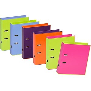 Pagna, PAGNA Ordner A4 75mm Style up 40906-00 farbig assortiert, Pagna Ordner, A4, 75mm, Style up, farbig assortiert, 40906-00