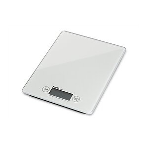 Maul, Maul Briefwaage Wägebereich (max.) 5000 g Ablesbarkeit 1 g batteriebetrieben Weiß, Maul Briefwaage, MAULgloss mit Batterie, 5000g, 1666002