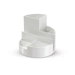 Maul, Maul 4117602.ECO 4117602.ECO Schreibtischorganizer Weiß Anzahl der Fächer: 6, MAUL Stifteköcher Recycle 4117602.ECO 6 Fächer, 14cm, 12.5cm, weiss
