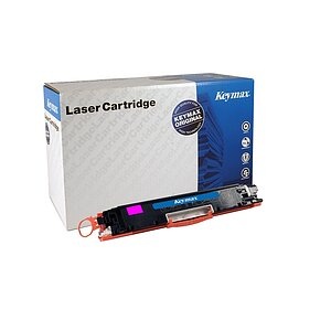 KEYMAX, KEYMAX RMC- Toner-Modul magenta CF353AKEY f. HP CLJ Pro M176 1000 S., Keymax Toner, rot, RMC, CF353AKEY, (1'000 Seiten)