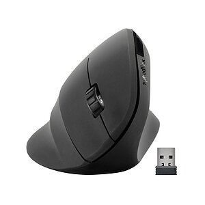 Speedlink PIAVO Ergonomic Mouse, wireless, vertical, black, SL-630019-RRBK