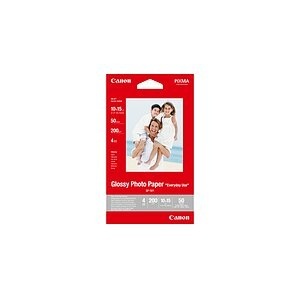 undefined, Canon GP-501 photo paper Gloss, Canon, Papier (Blatt), Canon GP-501 4x6 200g/m2 50 sheets 10x15, Produkte & Wohnen