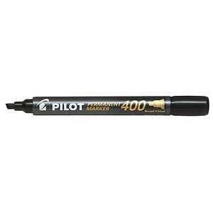 Pilot, PILOT Permanent Marker 400 4mm SCA-400-B Keilspitze schwarz