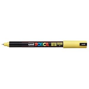 uni-ball, UNI-BALL Posca Fineliner 0,7mm PC1MR YELLOW gelb