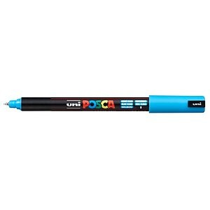 uni-ball, UNI-BALL Posca Fineliner 0,7mm PC1MR L.BLUE hellblau