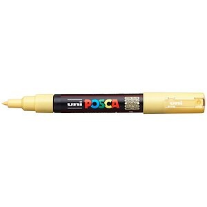 uni-ball, UNI-BALL Posca Marker 7mm PC1MSTRAWYEL jaune