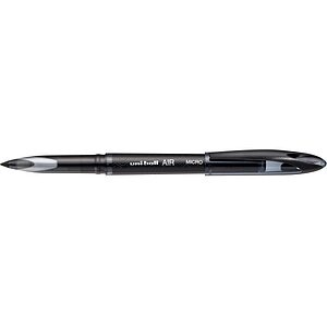 uni-ball, UNI-BALL Ink Roller Air Ball 0,5mm UBA188M BLAC schwarz, wasserfest&am, uni-ball Ink Roller Air Ball, 0.5mm, schwarz, wasserfest&lichtfest, UBA188M Schwarz