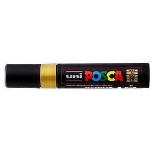 uni-ball, UNI-BALL Posca Marker 15mm PC-17K GOLD MET, gold