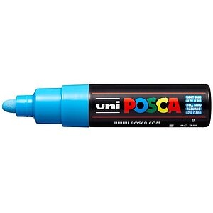 uni-ball, UNI-BALL Posca Marker 4.5-5.5mm PC7MLIGHTBLU hellblau, Rundspitze