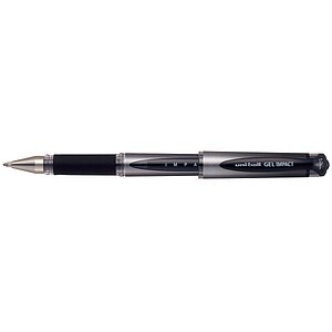 uni-ball, FABER-CASTELL Gel-IMPACT, schwarz, 12 Stück, uni-ball Gel-Impact, 1mm, schwarz, UM153S BLACK