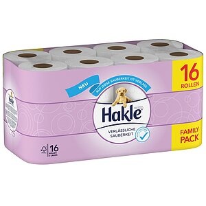 Hakle, HAKLE Toilettenpapier 4161843 16 Rollen, Hakle Toilettenpapier
