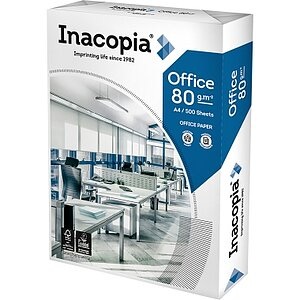 inacopia, INACOPIA Kopierpapier Office A4 968090 80g, 500 Blatt