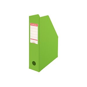 undefined, Esselte VIVIDA PVC Grün Box & Organizer zur Aktenaufbewahrung, ESSELTE Zeitschriftenbox 23,4x7x31,5cm 56006 grün