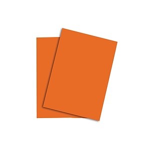 Papyrus, PAPYRUS Rainbow Papier FSC A3 88042462 intensivorange, 160g 250 Blatt