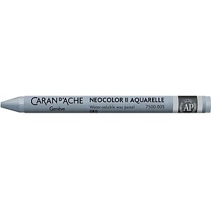 Caran d'ache, CARAN D'ACHE Wachsmalstift Neocolor II 7500.005 grau